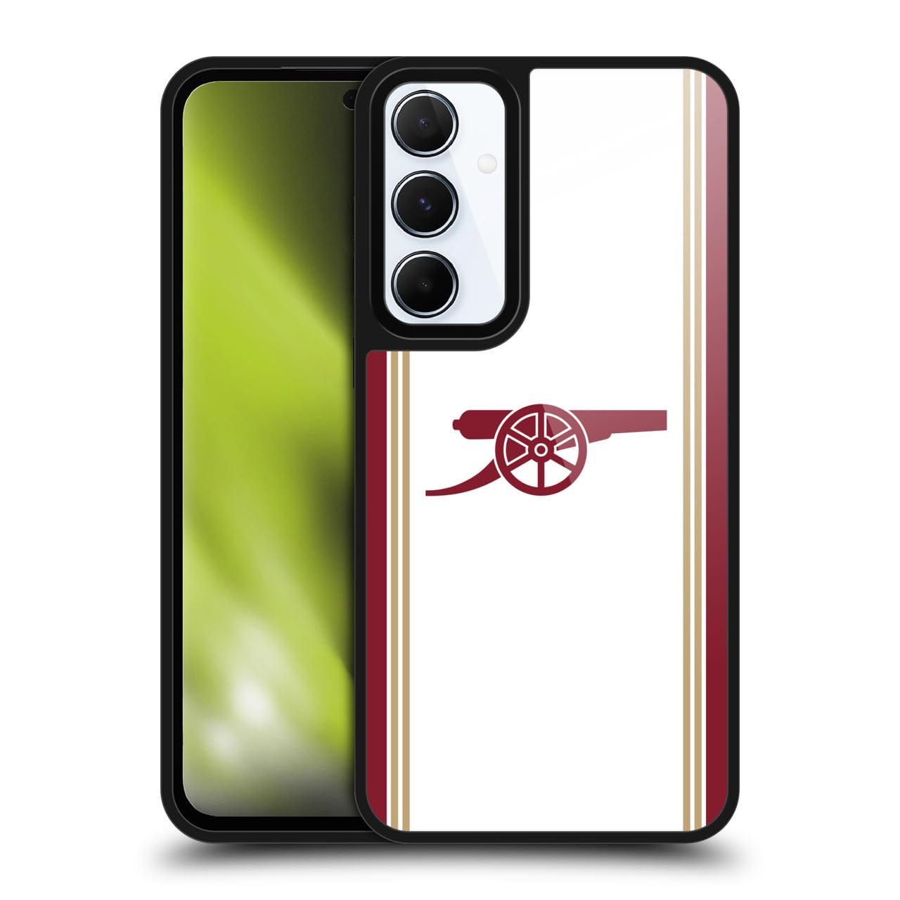 Head Case Designs Officially Licensed Arsenal FC Third 2025/26 Kit Gel Armour Case [Military Grade Protection] Compatible With Samsung Galaxy A55 5G — image 1