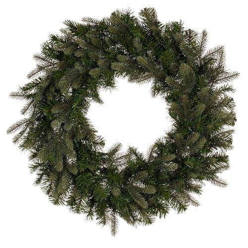 Vickerman 36" Douglas Fir Artificial UnLit Wreath with 450 Realistic PE/PVC Tips