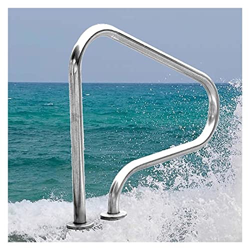 Barandal para piscina acero inoxidable 31.5 x 31.5 in miniatura 1