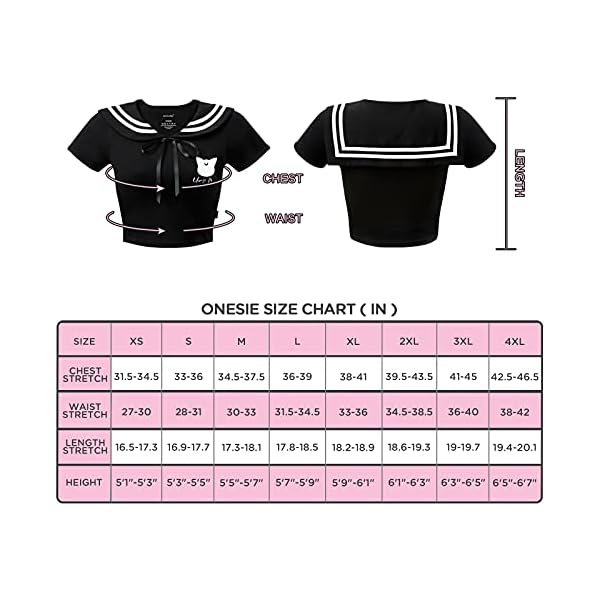 Littleforbig-Usagi-Sailor-Luna-Bauchfreies-Top-mit-Kragen-Kawaii-Sailor-Luna Littleforbig Usagi Sailor Luna Bauchfreies Top mit Kragen, Kawaii Sailor Luna