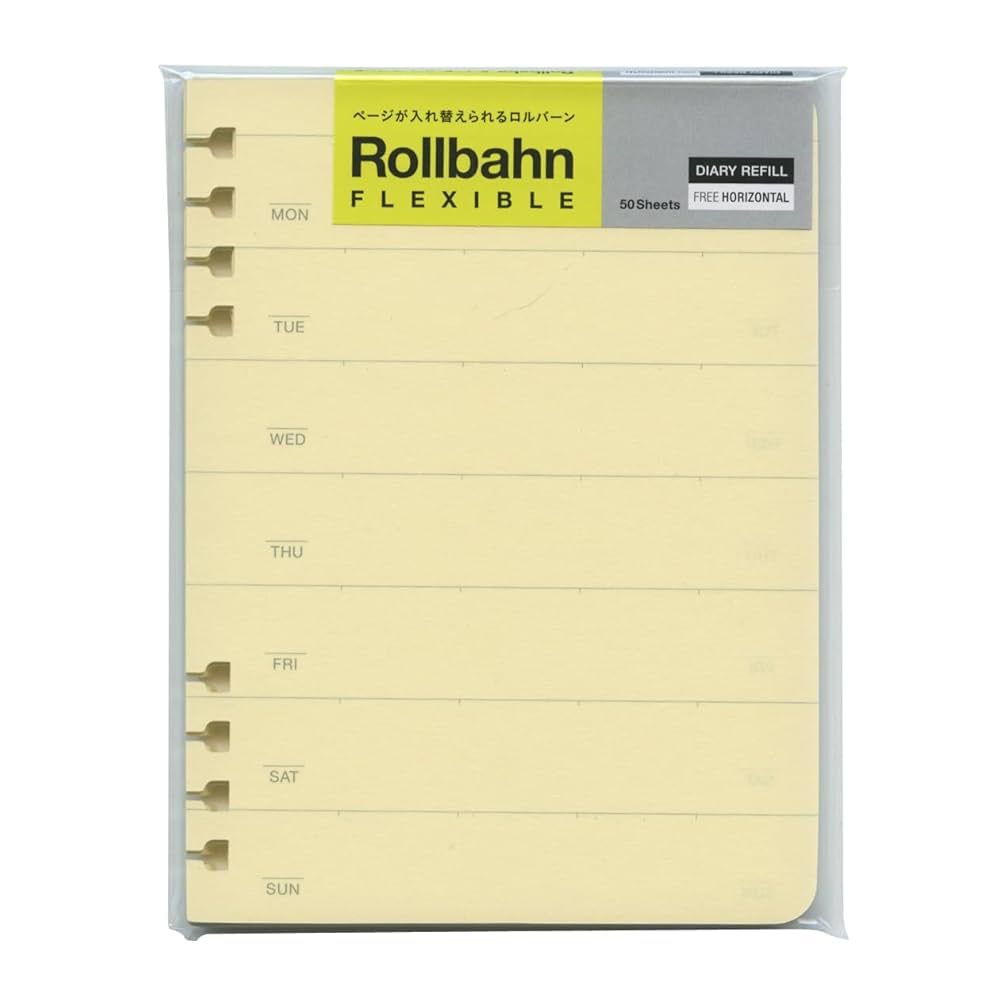 Rollbahn　ロルバーン　ダイアリー　フリュイM 4冊セット Rollbahn FLEXIBLE Diary - DELFONICS WEB SHOP - デル