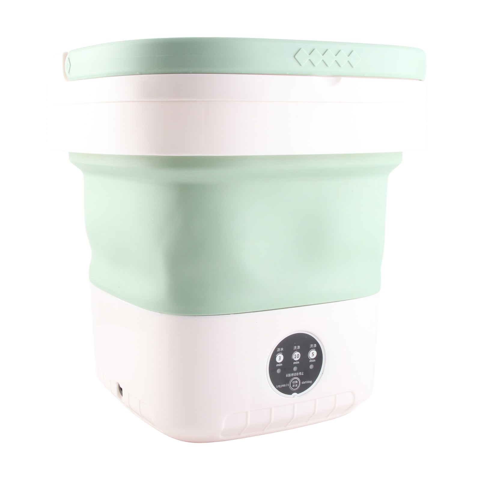 Mini Lavadora Plegable Mini Lavadora de Cubos Portátil -7.5L Mini Lavadora de Cubos Portátil Lavadora Portátil Plegable 100-240V Operación Completamente Automática para Tareas de