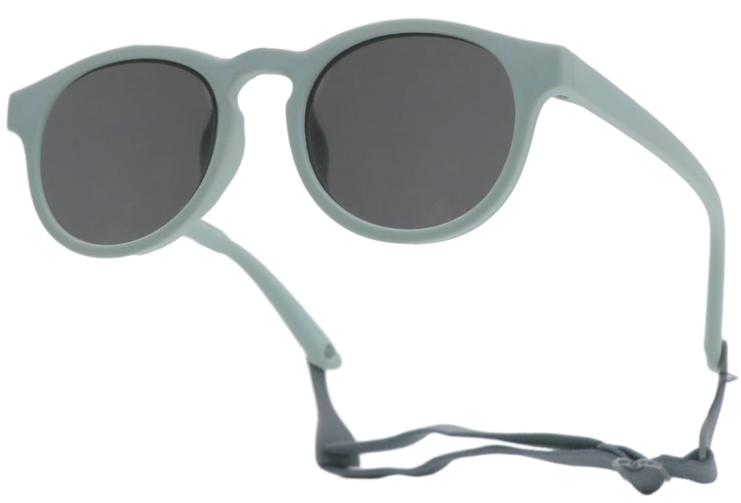 Polarized Baby Sunglasses With Strap, 0-36 Months Toddler Anti UV 400 Sun Protection Sunglasses Infant Baby Girls Boys Flexible Frame Shatterproof Glasses Shades Kids Wrap Sunglasses