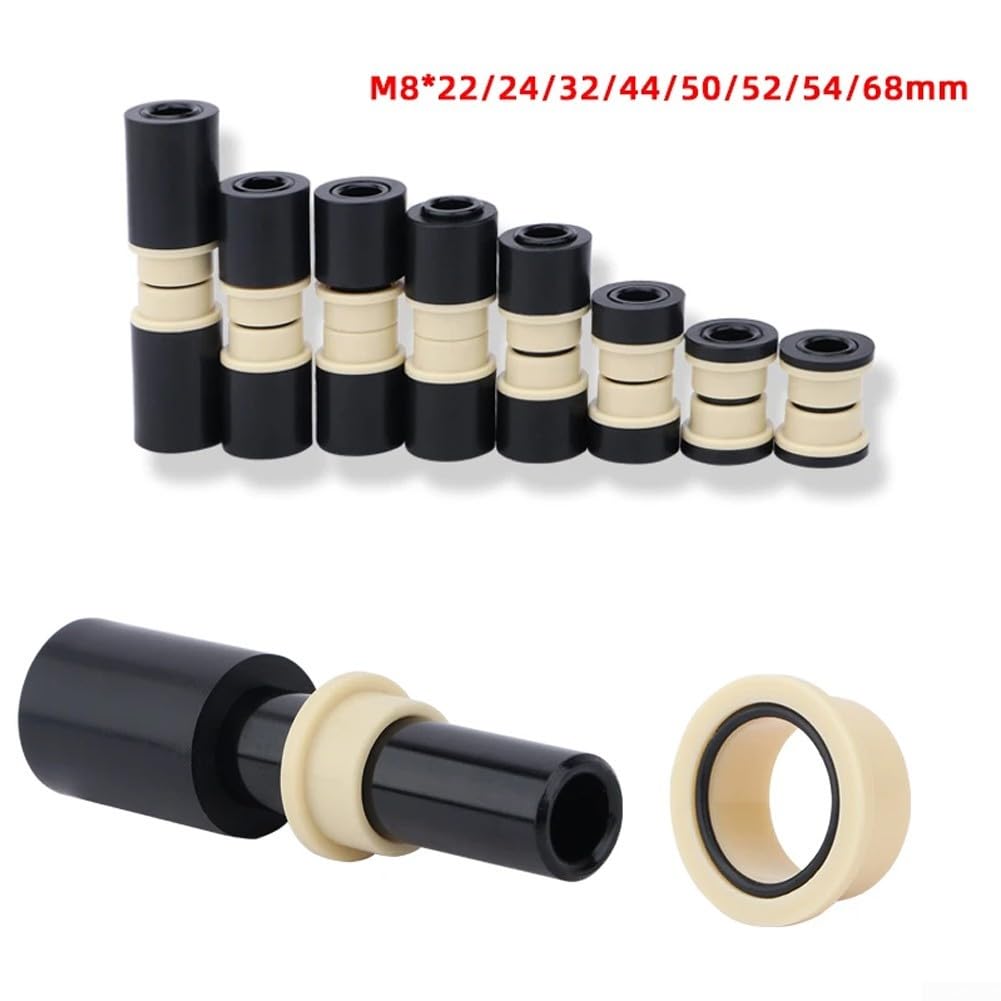 Amortiguador trasero de aire para bicicleta, sistema de suspensión de bicicleta de montaña MTB, construcción de aleación de aluminio, 125 mm, 150 mm, 165 mm, 190 mm, 200 mm de longitud (200 mm)