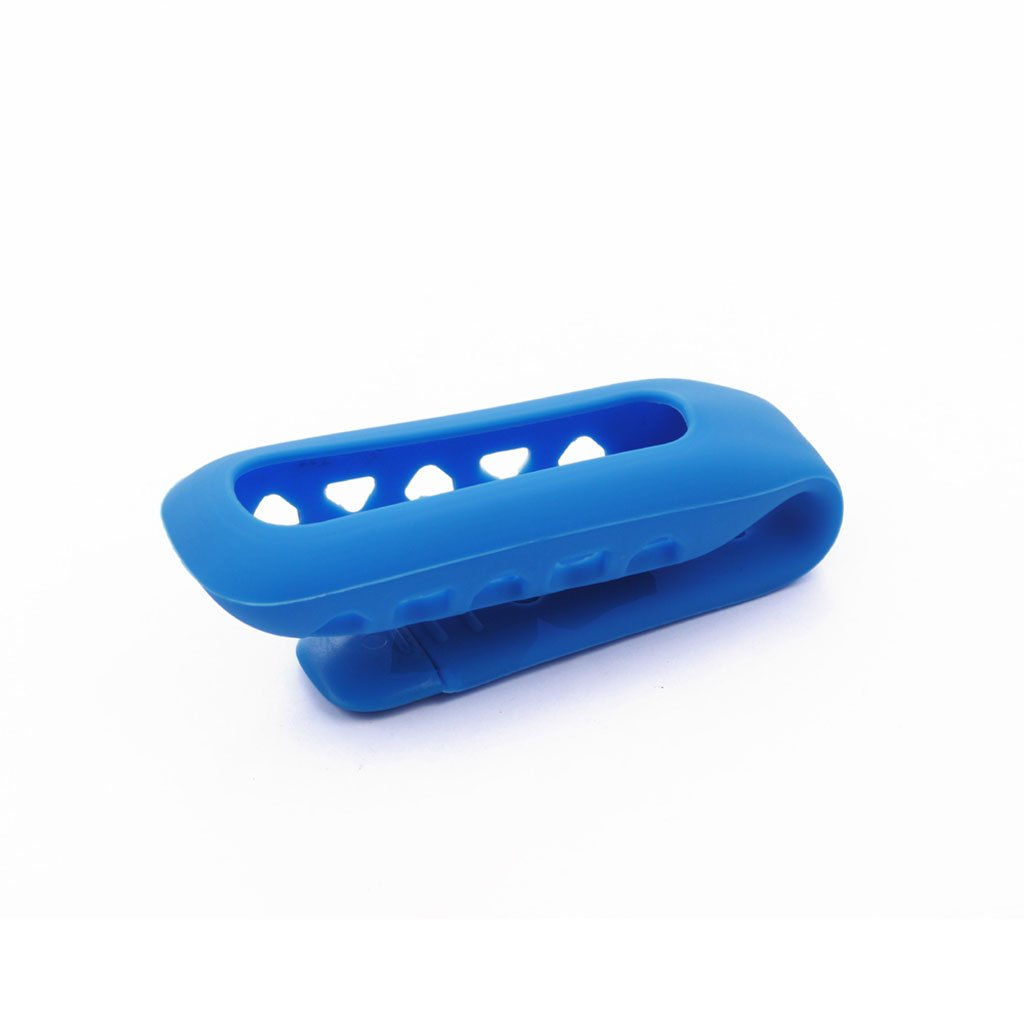 ECOMISTIQ®Silicone Replacement Mood Color Changing Clip Belt Holder Case Cover Compatible for One Fitness Tracker Blue|Sporting Goods|Fitness, Running & Yoga|Fitness Technology|Fit Tech Parts