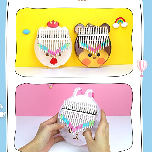 MMLLZEL 17 clés Kalimba (Color : a, Size : 17 Keys) - Les Beatles, Paul McCartney, John Lennon, RIngo Starr, George Harrison MMLLZEL 17 clés Kalimba (Color : a, Size : 17 Keys) – Image 3