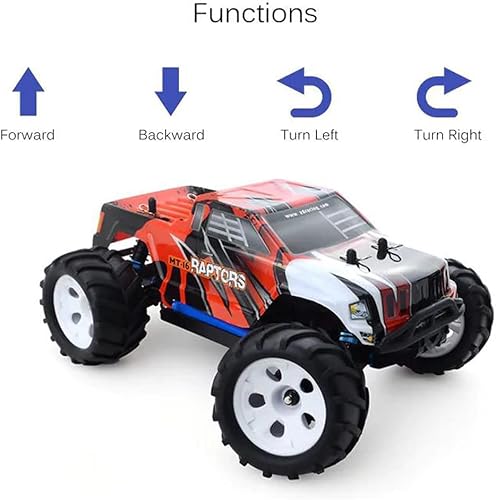 Miniatura 2 de Coche de control remoto RTR a escala 116 para adultos, máximo 40 Kmh Autos RC rápidos con motor sin escobillas, camión RC todoterreno de carreras