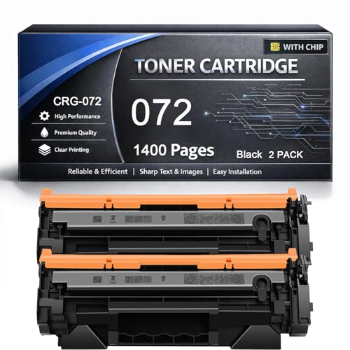 Toner Canon CRG-072 noir compatible haute capacité pour imprimante MF287dw