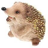 Figurine de hérisson miniature : apparence et riche en détails, robuste et imperméable, pas facile à décolorer et à casser, décor bonsaï.