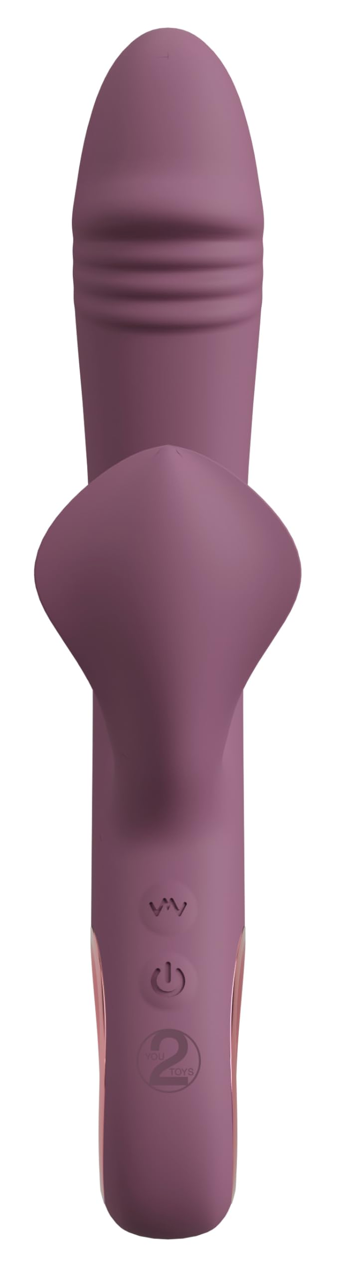 You2Toys Slim Triple Vibratore Viola 21,4 cm