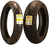 Vista 12 de Pirelli Angel ST 120/70ZR17 (58W) Neumáticos delanteros y 160/60ZR17 (69W) traseros para motocicleta – Neumático deportivo de alto rendimiento