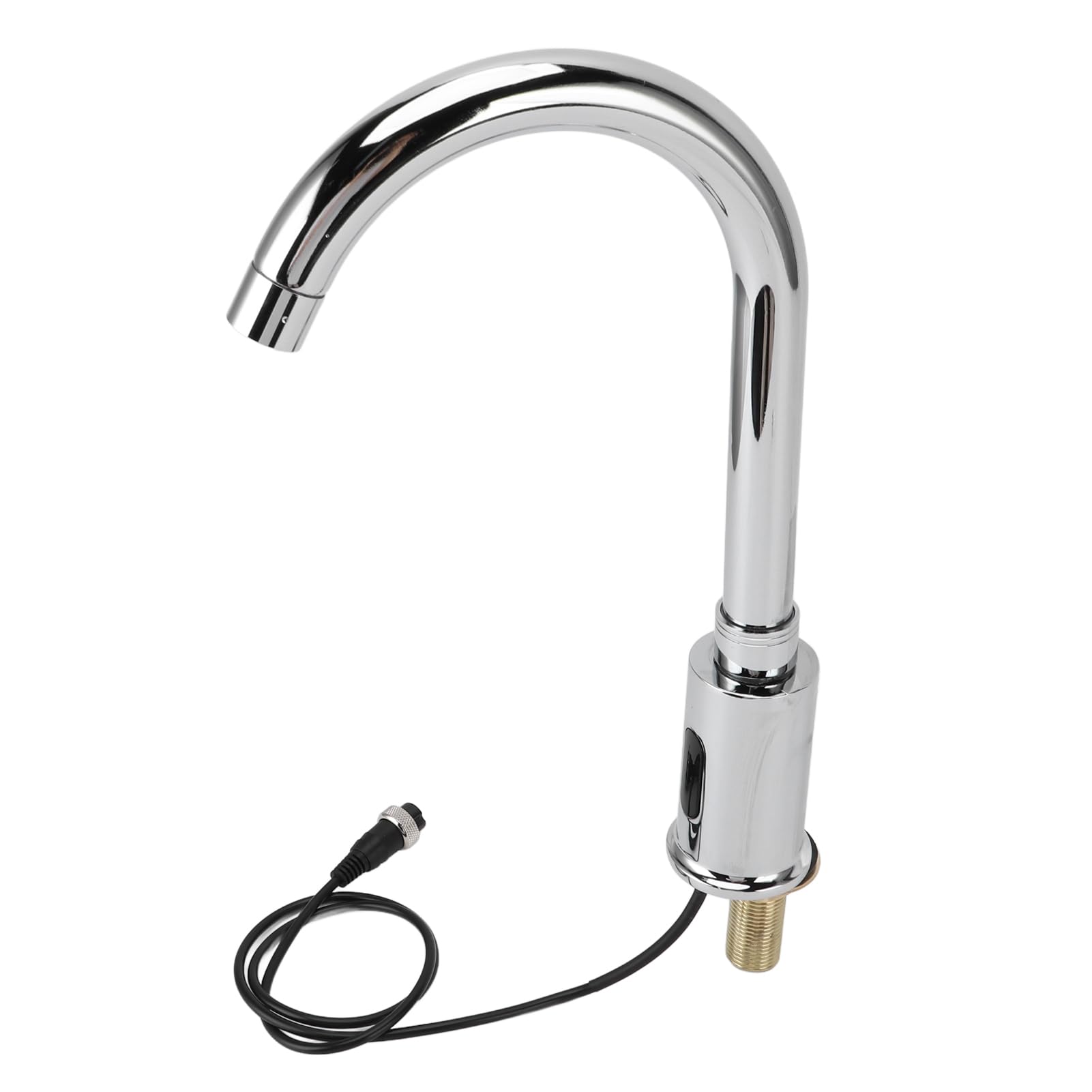 Rubinetto automatico con sensore a infrarossi Touchless Rubinetto per acqua fredda con rotazione a 360 ° per cucina e bagno HandsFree Rubinetto elettronico per lavello dal design moderno