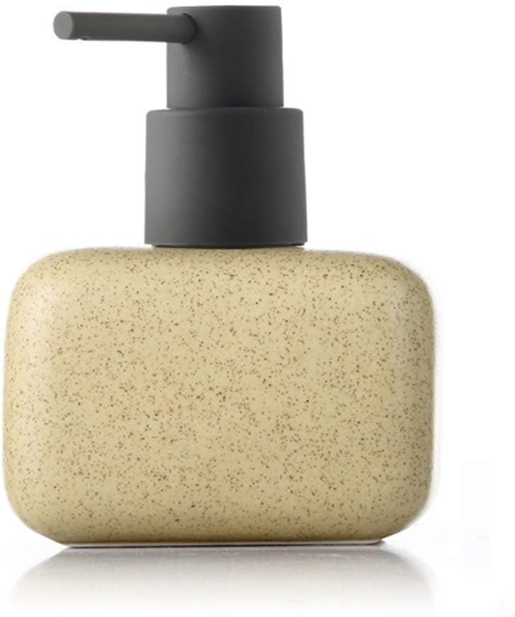 Soap Dispenser,250ml Shampoo Hand Sanitizer Empty Bottle with ABS Press Pump, Kitchen Countertop Liquid Emulsion Container,9.5x6.7x12.9cm