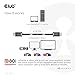 Club 3D CAC-1091 1.2 Meter/ 3.94 Feet DisplayPort 2.1 Bi-Directional VESA DP80 Certified Cable with G-SYNC, & HDR 4K 144Hz, 8K60Hz, 10K60Hz, 4K 240Hz M/M