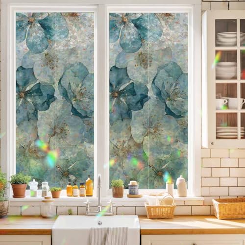 Película decorativa para ventana 17.7 x 39.3 pulgadas miniatura 2