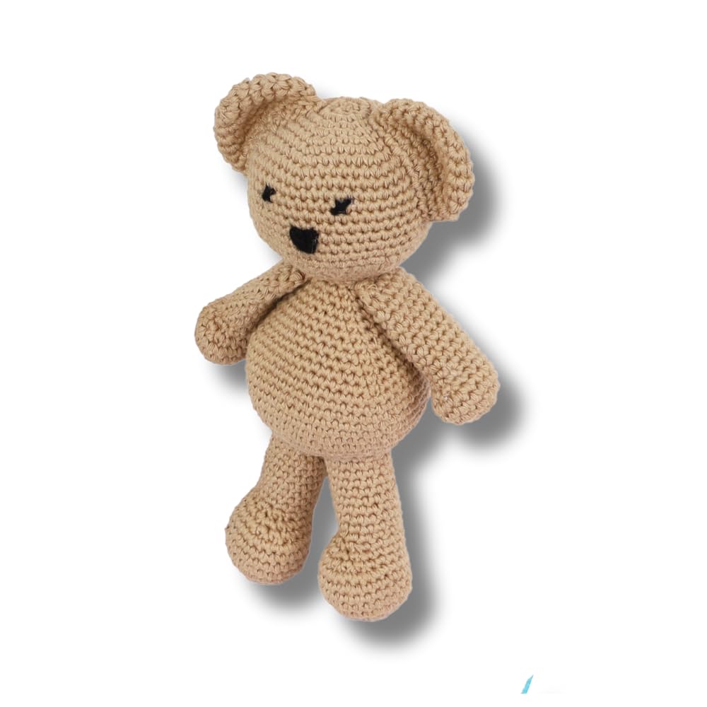 AMYAH CREATIONS Sable Bear| Fine Motor Skills | Encourages Pretend Play | Enchances Visual Learning & Sensory Development |Travel Buddy & Security Toy |Safety Toy | Soft Toy (B0CB1LXTXW) Amazon Price History, Amazon Price Tracker
