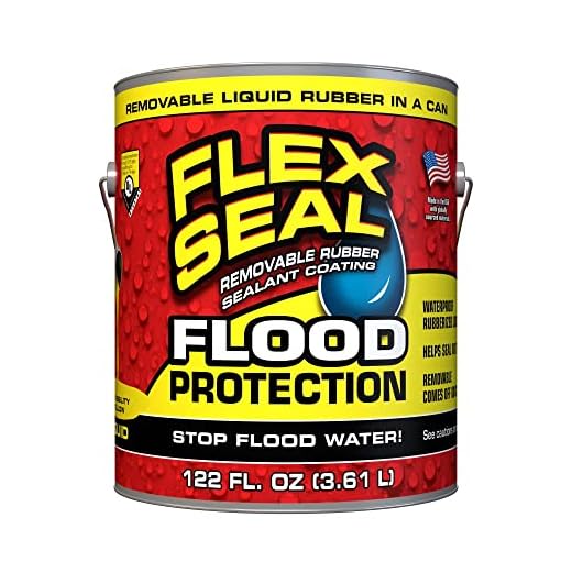 Flex Seal Liquid for Flood Protection