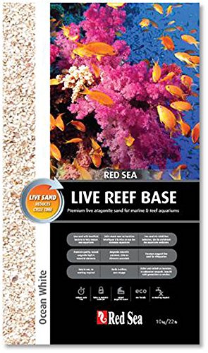 Red Sea Ocean White Sable dAragonite Vivant pour Aquarium, 10 kg