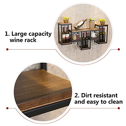 Support de bouteille de vin mural pour libérer l'espace de votre cuisine - 5