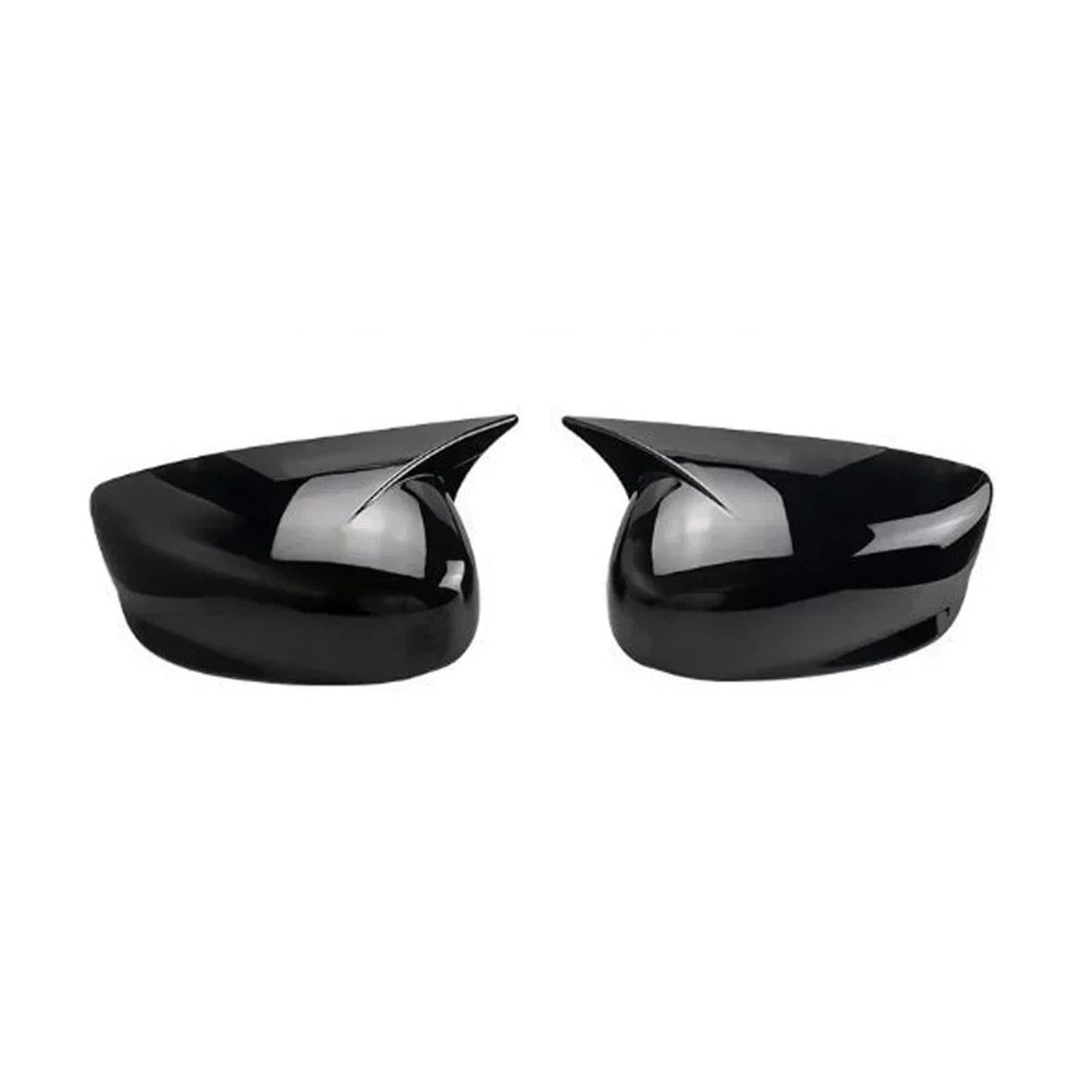 Door Wing Mirror Cover Caps for Accord 2008-2017 Car Sticker Rearview Side Mirror Cover Wing Cap Exterior Door Rear View Case Trim(for 08-13 Black)
