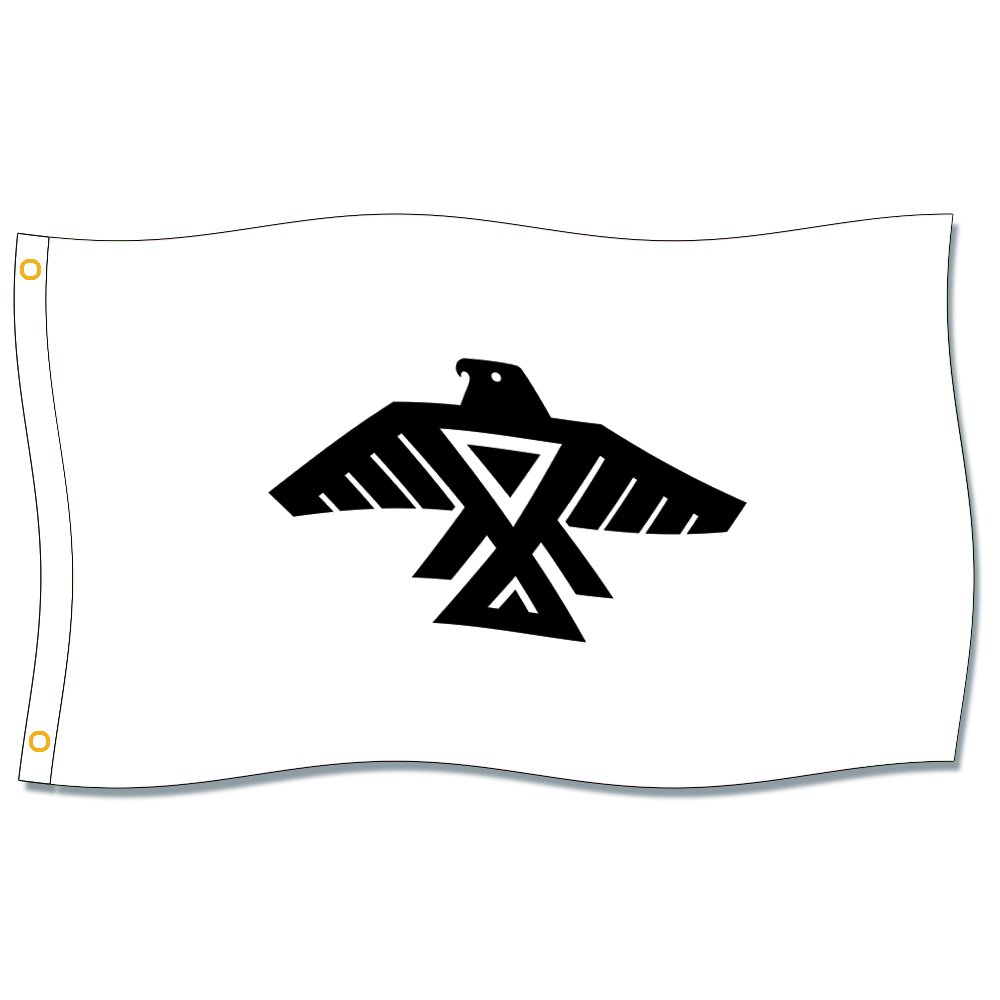 MCPACE Anishinabe Flags Banner 3X5FT-90X150CM 100% Polyester,Canvas Head with Metal Grommet,Used Both Indoors and Outdoors