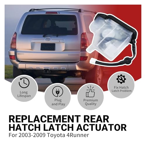 Actionneur loquet porte arrière pour rénover coffre 4runner