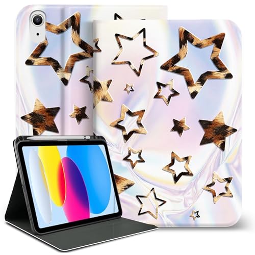 Coque iPad 10e génération antichoc antidérapante à motif