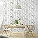 Timeet Floral Wallpaper Peel and Stick Green Leaf Contact Paper Boho Flower Wall Paper Self Adhesive Removable Decoral Bedroom Living Room Walls 16