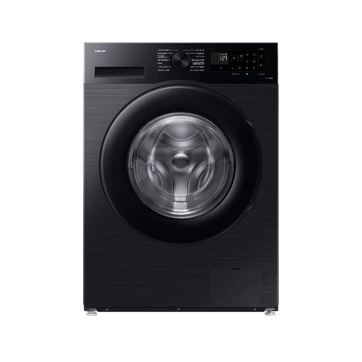 Lavadora Samsung WW80CGC04DAB 8 Kg 1400 rpm Negro