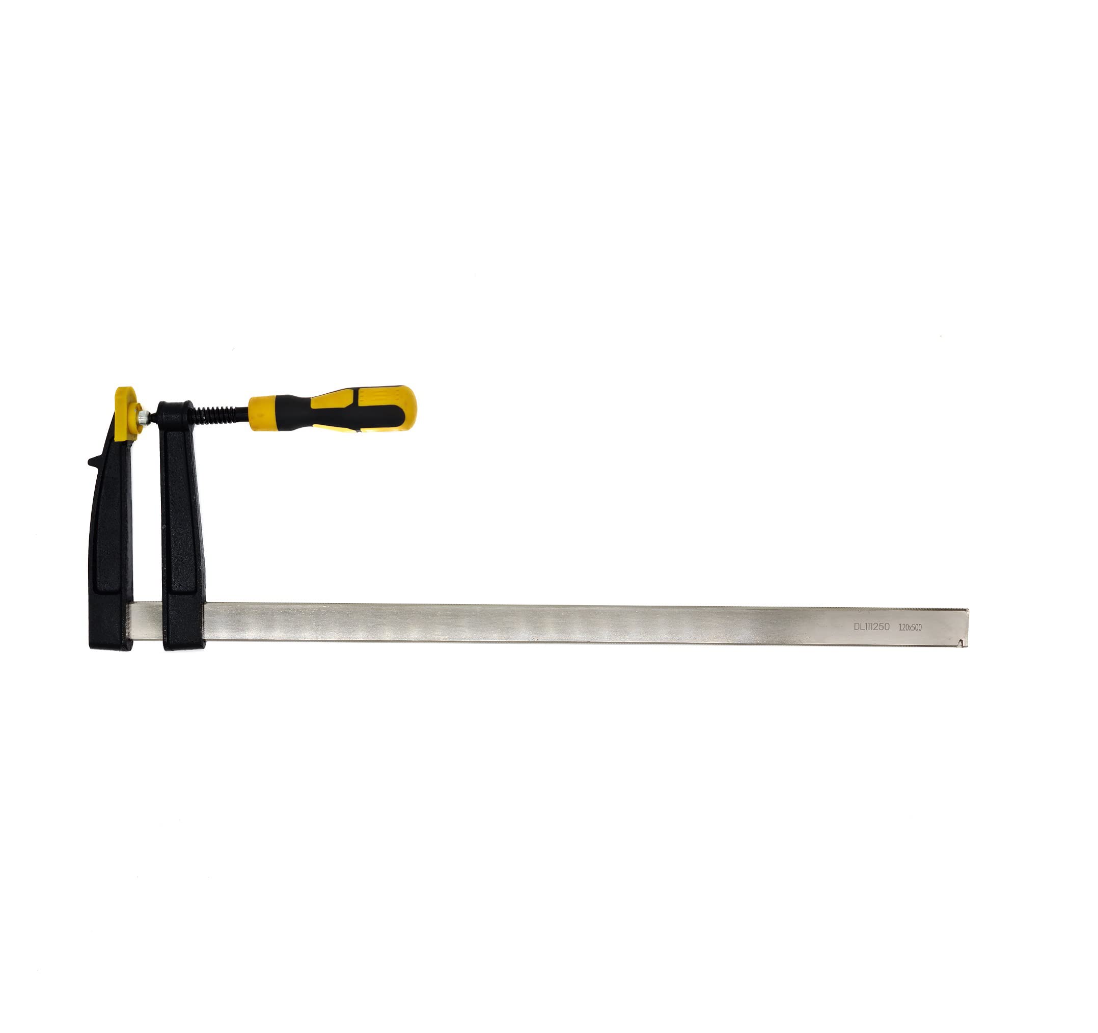 ANYM 12 inch F Steel Bar Clamp With Plastic Handle Clamps For Wood, Glass And Welding Work, Size:80x300mm