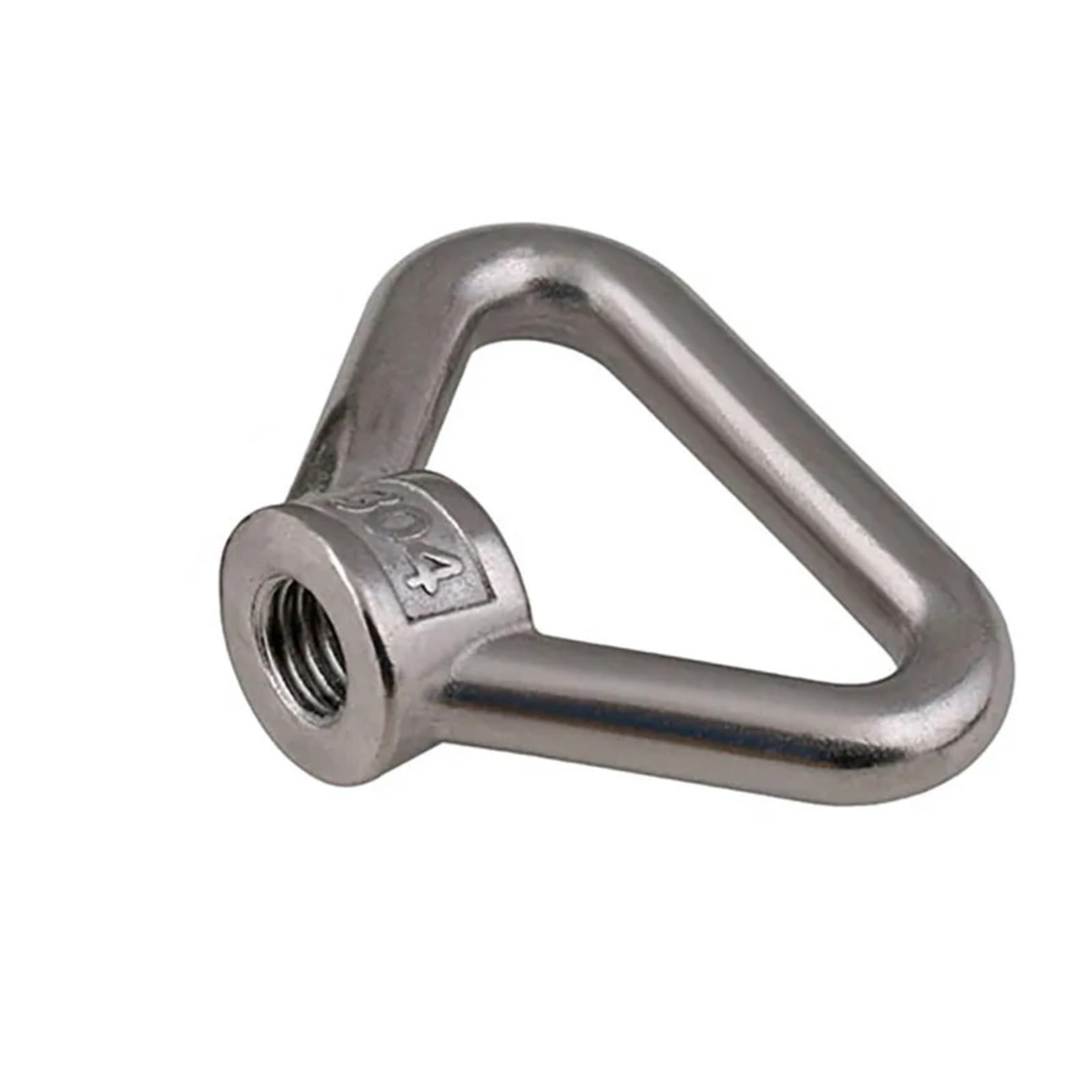 Tornillo de sujeción en forma de triángulo Tuerca de ojo elevación triangular Perno hembra acero inoxidable A2 M8-M24 3 piezas(5PC,M24)
