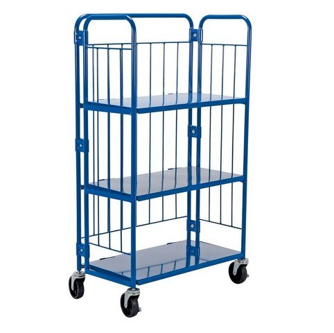 212 Main Blue Nestable Roller Container 34 x 59 Inch
