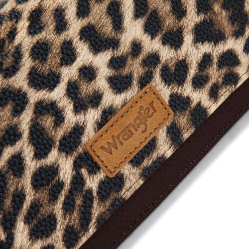 Image of Wrangler Small Crossbody Purse for Women, RFID Wallet with 6 Card Slots | Compact RFID Crossbody Wallet with 3 Compartments, 6 Card Slots, Center Zip Pocket and Removable Adjustable Strap