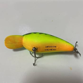 ヘドン ビッグヘッド 約22g オールドルアー Yahoo!オークション -「ヘドン ビッグヘッド」(クランクベイト
