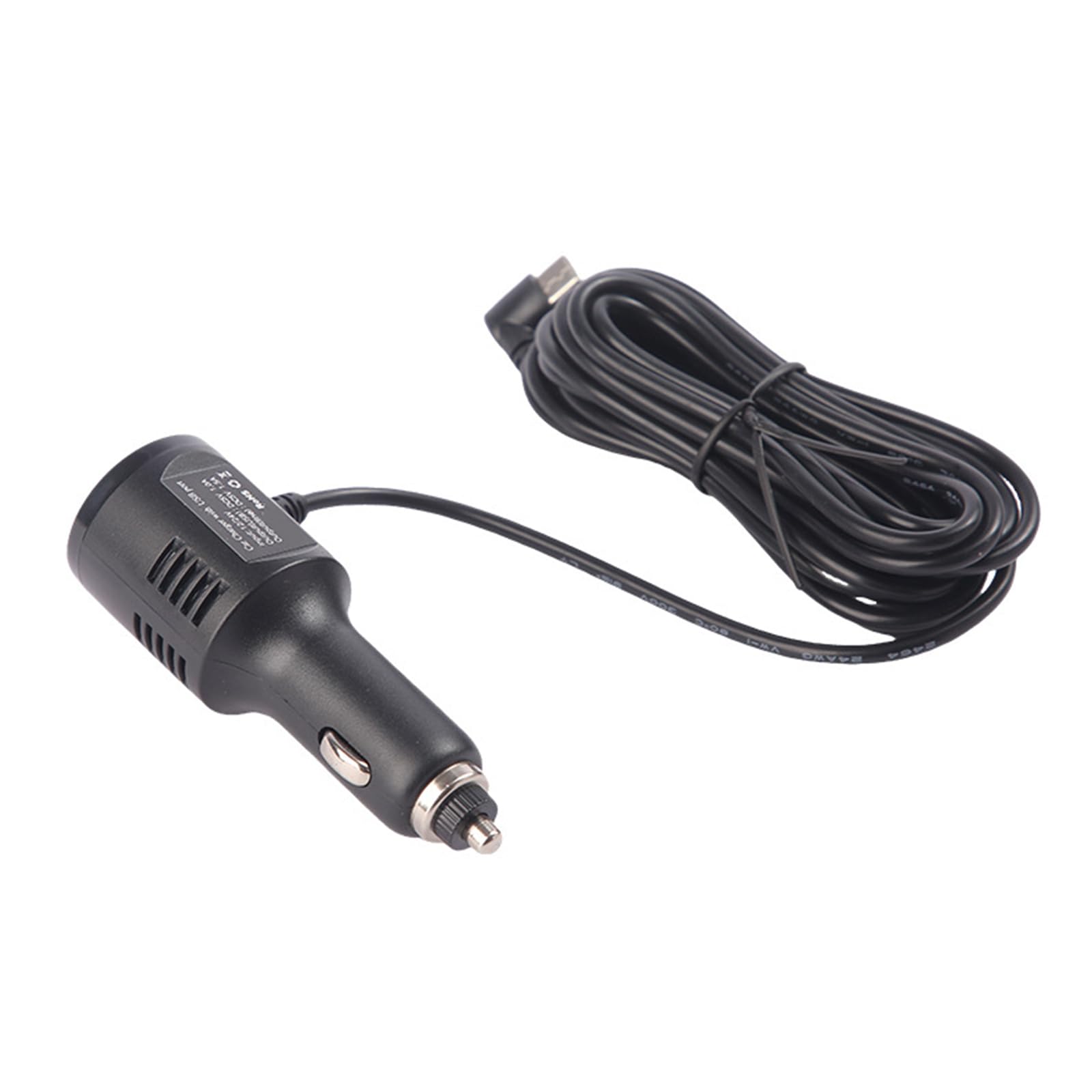 L-förmiger USB-C Auto Ladeadapter - 3,4m Kabel Mit Überspannungsschutz