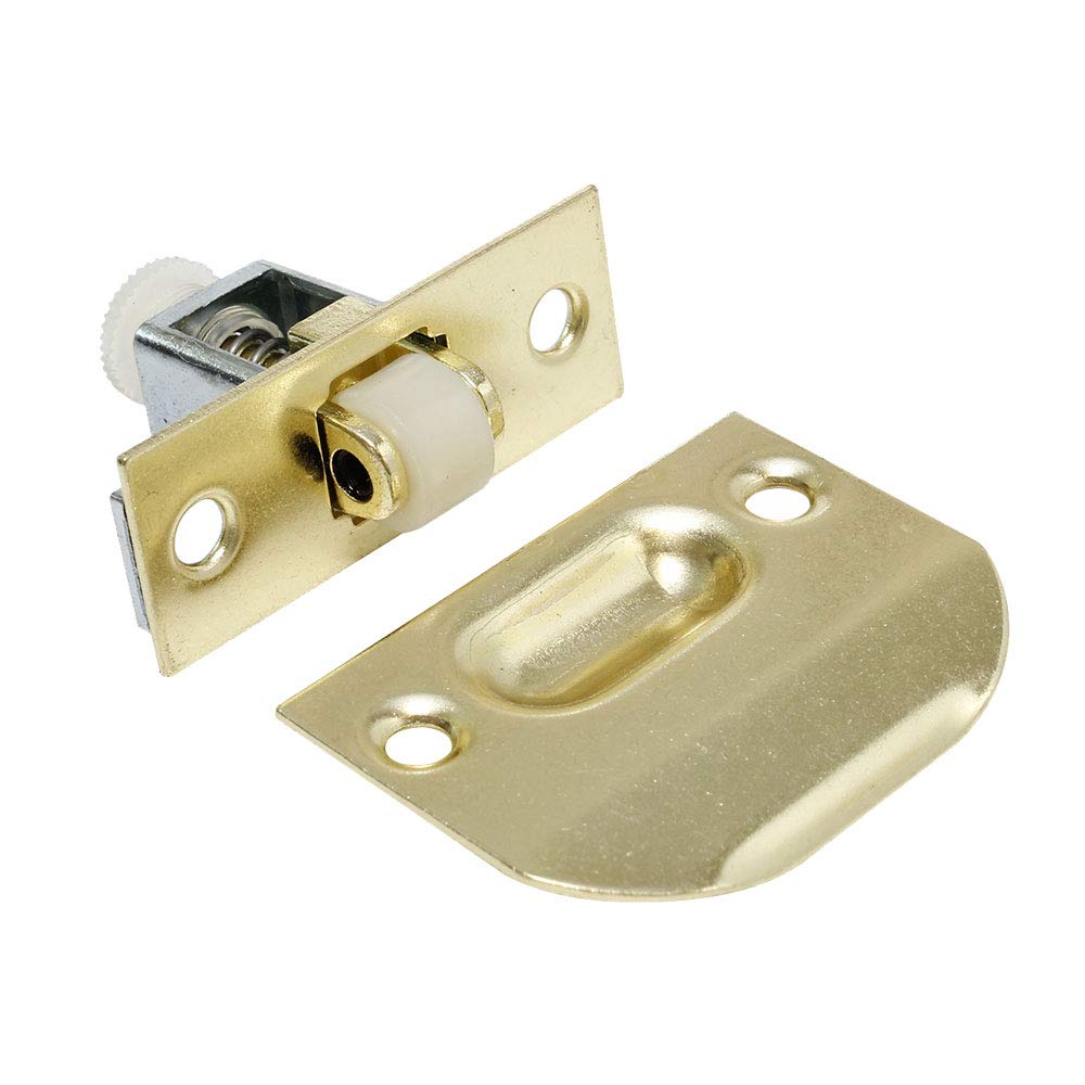 Pestillo De Bola Ajustable Dorado - Ideal Para Puertas Internas, Armarios Y Más