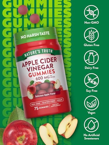 Nature's Truth ACV Gummies — 600 mg, 75 ct