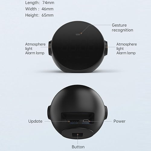 Miniatura 5 de Shkalacar Velocímetro GPS digital velocímetro para coche, pantalla digital, medidor de altitud de velocidad, HUD Headup Display para todos los