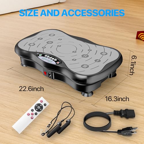 Image of Vibration Plate Exercise Machine for Lymphatic Drainage Weight Loss