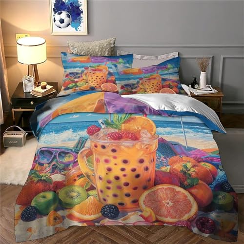 Housse de couette ultra douce fermeture éclair pin-up - 6