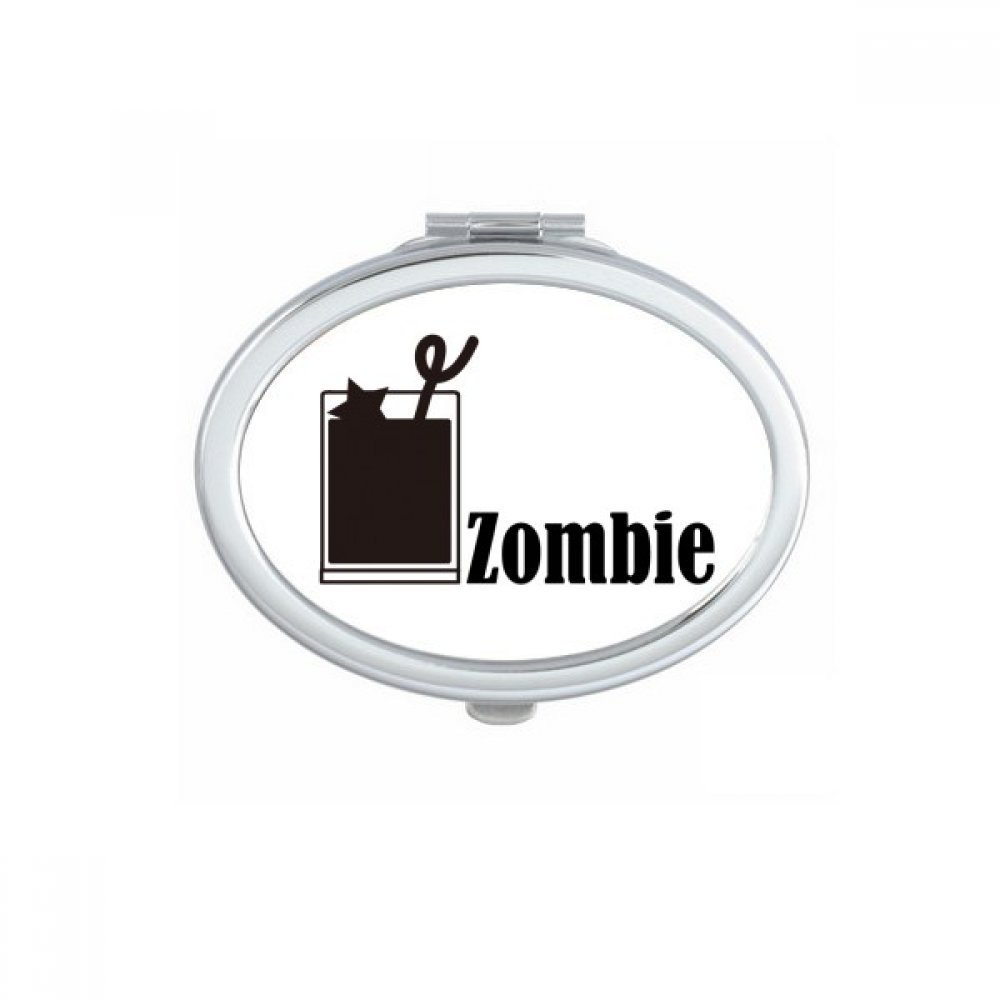 Miroir de maquillage compact idée cadeau originale faite main pour passionnés de whisky