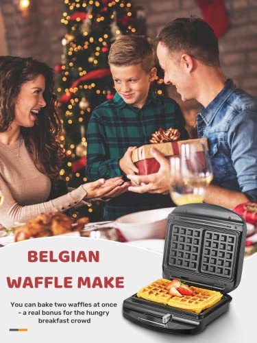 Waffeleisen 2 Belgische Waffeln – Bild 8