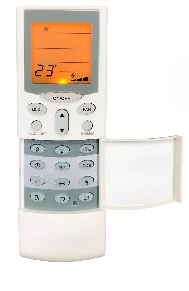 Remote Control Compatible for Hitachi Split/Window Air Conditinoner Remote with Backlight and Ac Stand (68)-picture-25
