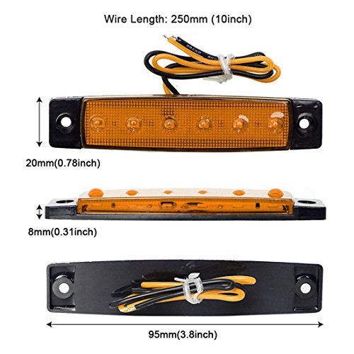 image for Shangyuan LED Interior Boat Lights, Utility Slim Strip Bar Light Fit C