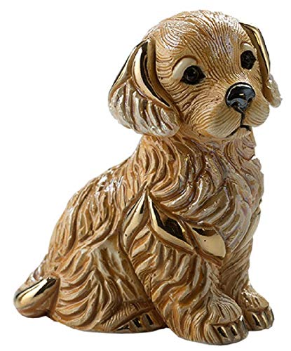 ゴールデンレトリバー/陶器製/戌年/犬オブジェ/置物/レトリーバー/置物/未使用 犬 置物 本物そっくり ゴールデンレトリバー ちょーだい 大型 オブジェ