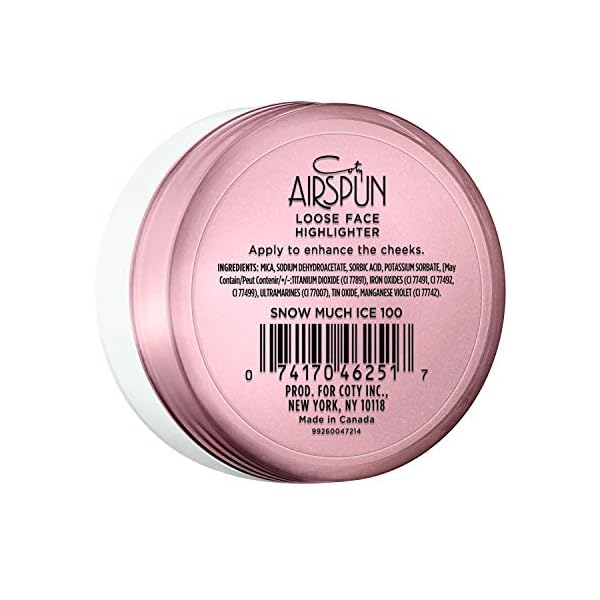 Coty-Airspun-Highlighter-Snow-Much-Ice-031-oz Coty Airspun Highlighter, Snow Much Ice, 0.31 oz