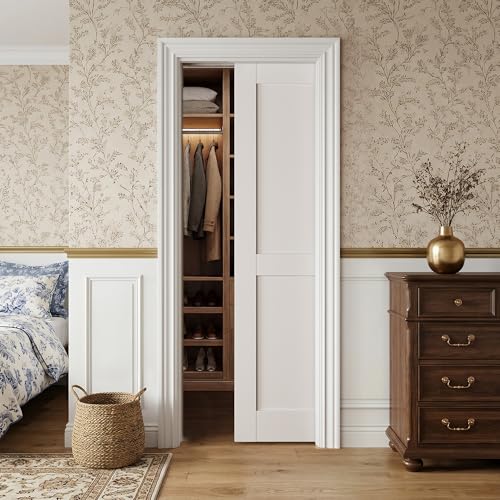 SMARTSTANDARD 24 x 80 Sliding Pocket Interior Door Solid Core Door Slab