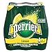 Perrier Acqua minerale naturale con gas aromatizzato limone, 6 x 500 ml