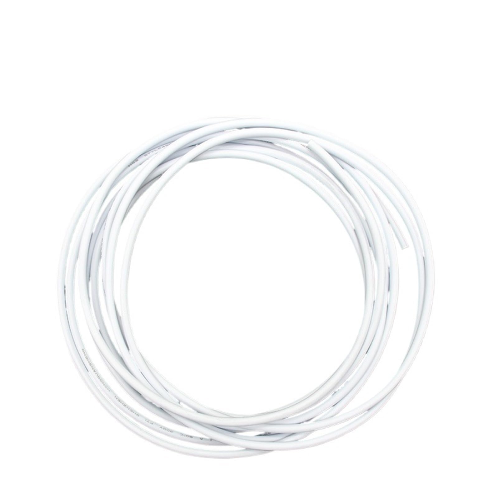Cable de extensión eléctrica de 2 pines, 100 metros, 26AWG a 18AWG, cable aislado resistente al calor Conectores(22AWG)