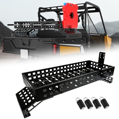 TOPOWN UTV Overbed Cargo Rack with Adjustable Mounting Brackets A...